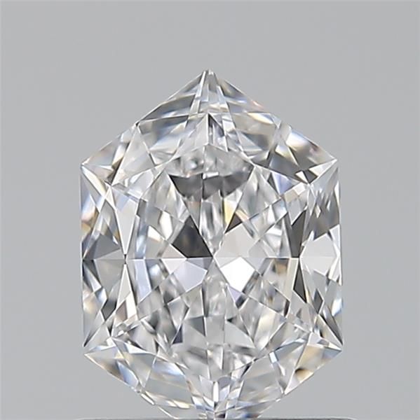0.7ct Hexagonal D VVS1 Natural Diamond