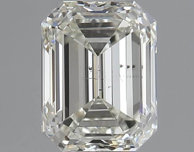 0.9ct Emerald L SI1 Natural Diamond