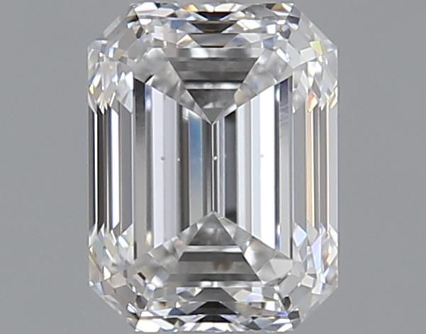 0.9ct Emerald D VS2 Natural Diamond