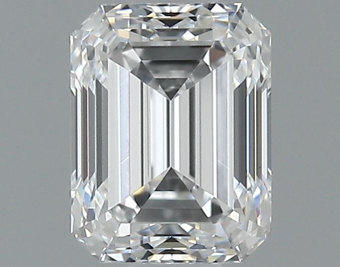 0.7ct Emerald D VVS2 Natural Diamond
