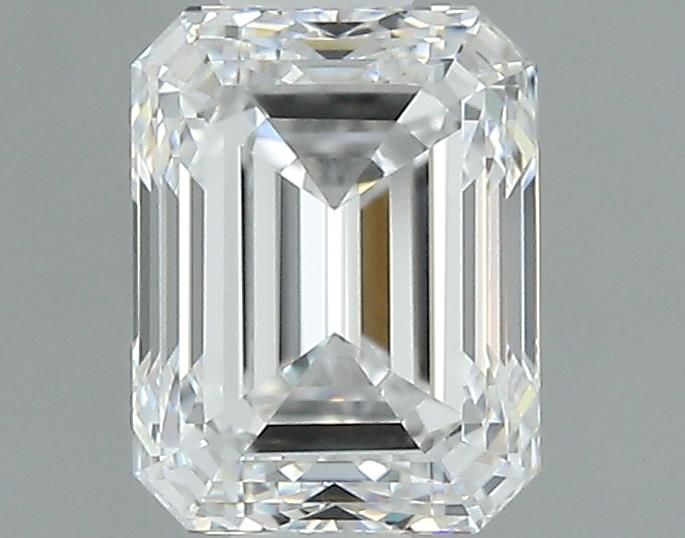 1ct Emerald D VVS2 Natural Diamond