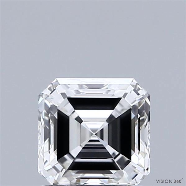 1.05ct Asscher H IF Natural Diamond
