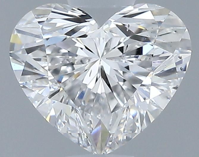 0.73ct Heart E SI1 Natural Diamond