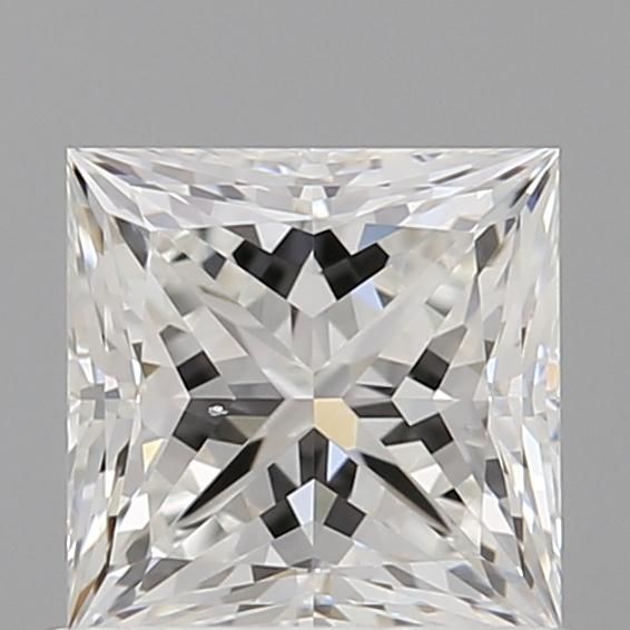 0.71ct Princess E VS2 Natural Diamond