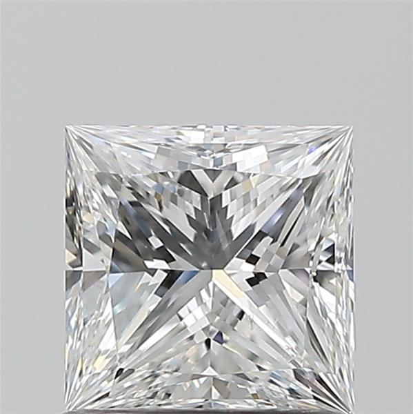 0.96ct Princess F SI2 Natural Diamond