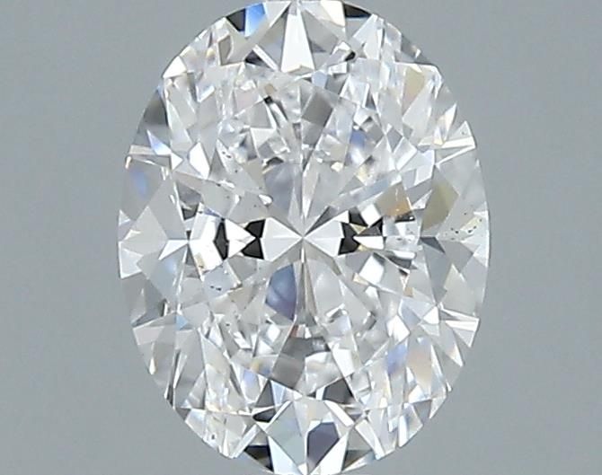 0.9ct Oval D SI1 Natural Diamond