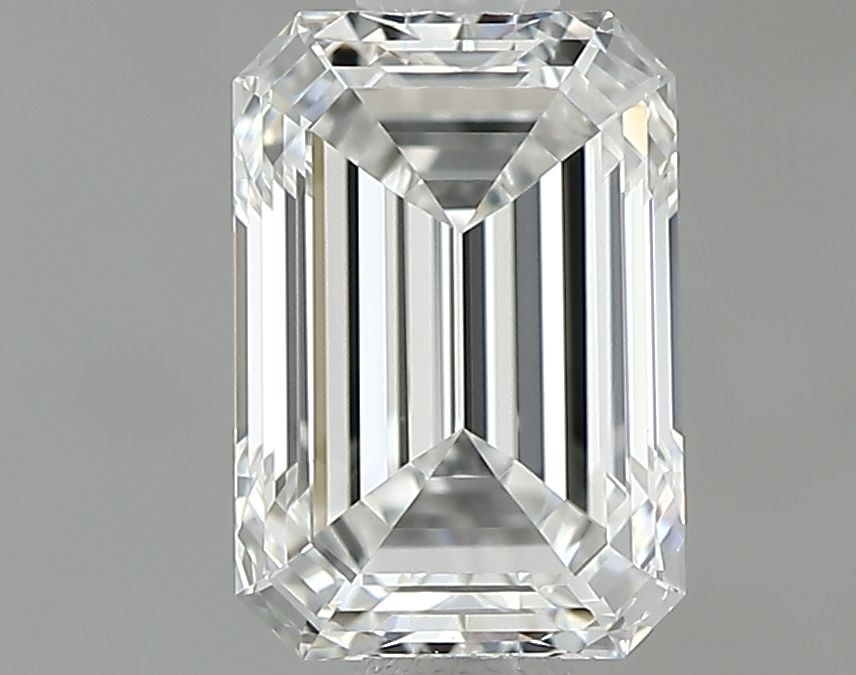 0.7ct Emerald F VVS1 Natural Diamond