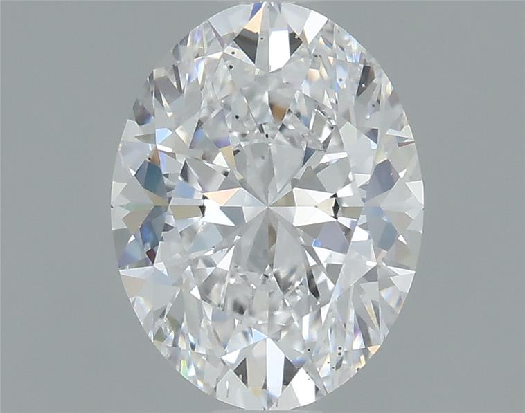 0.91ct Oval D SI2 Natural Diamond