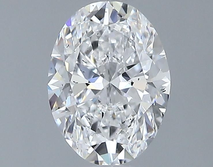 1ct Oval D SI1 Natural Diamond