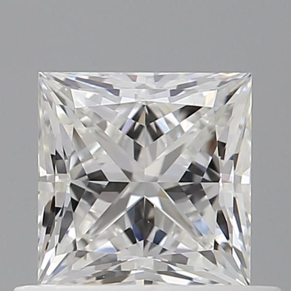 0.7ct Princess F IF Natural Diamond