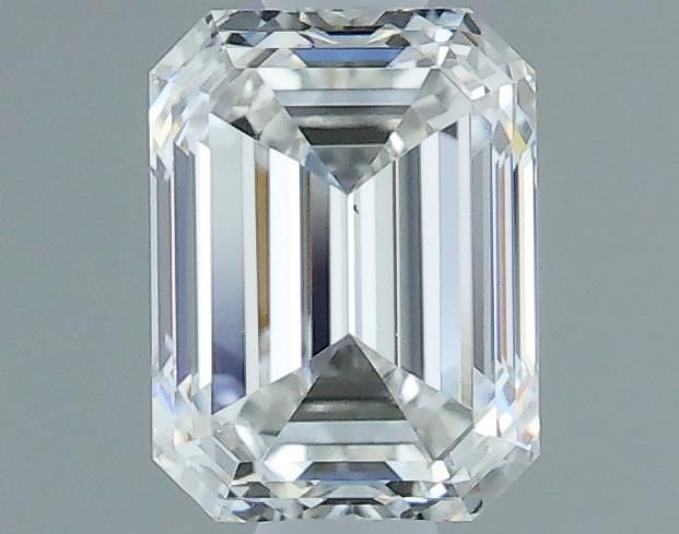 0.7ct Emerald F VS2 Natural Diamond