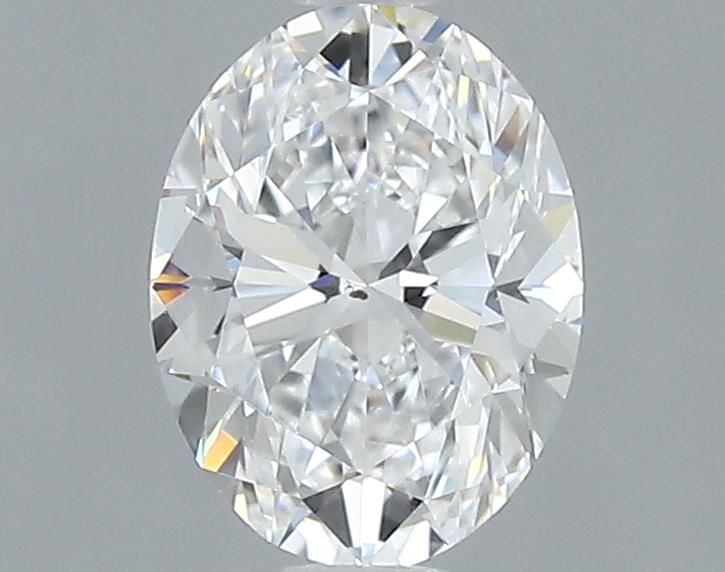0.81ct Oval D SI1 Natural Diamond