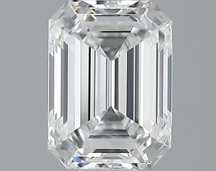 0.63ct Emerald D IF Natural Diamond