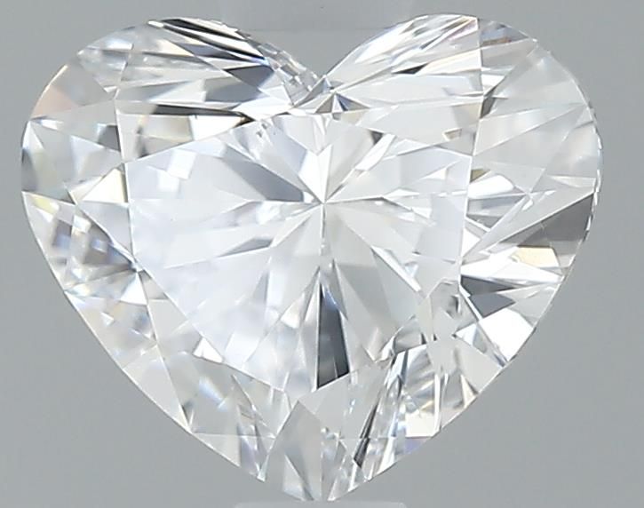 0.9ct Heart D SI1 Natural Diamond