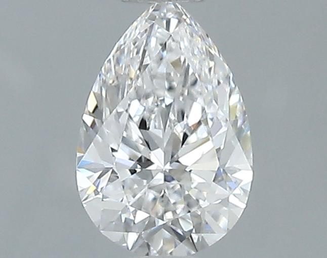 0.53ct Pear D IF Natural Diamond
