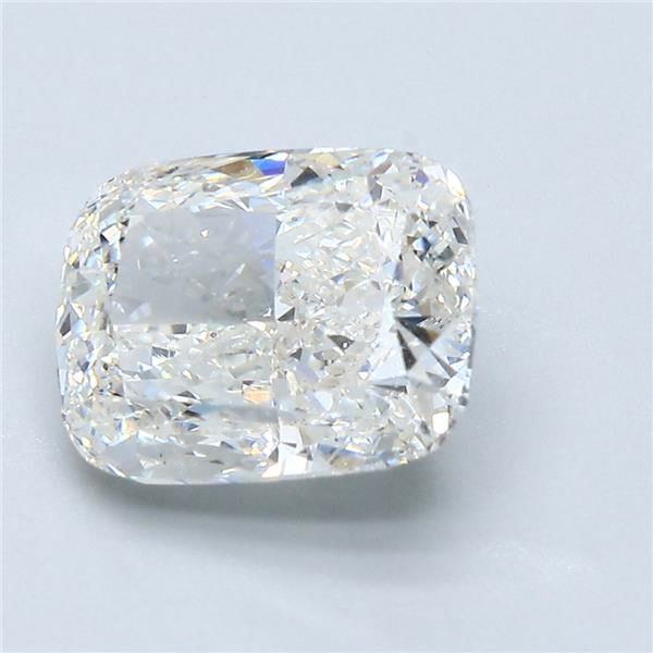 3.5ct Cushion H SI2 Natural Diamond