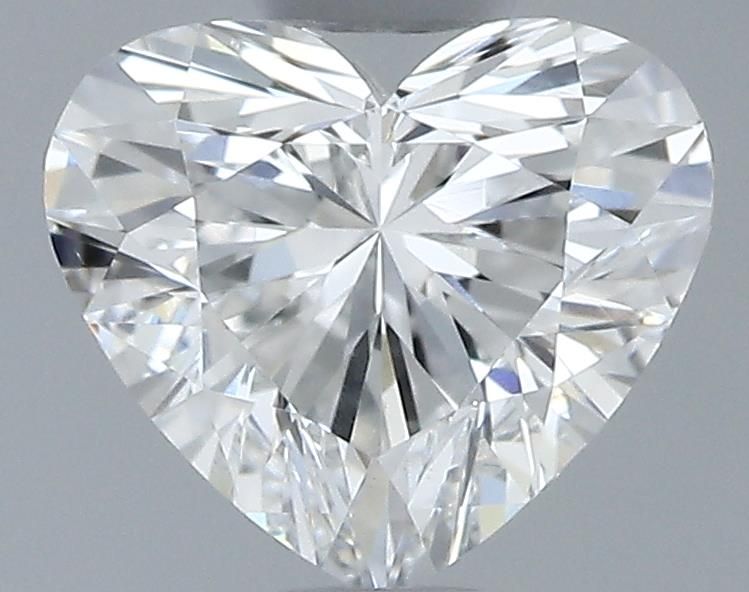 0.64ct Heart F VS2 Natural Diamond