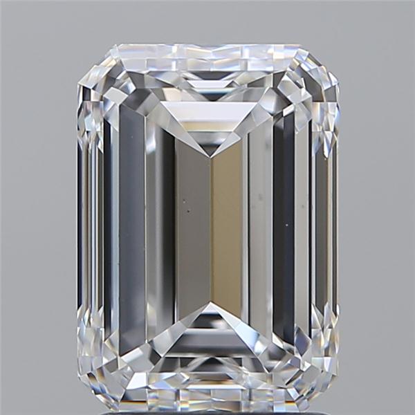 2.5ct Emerald D VS1 Natural Diamond