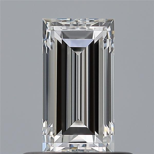 0.56ct Baguette E VVS1 Natural Diamond