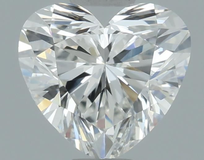 0.71ct Heart H SI1 Natural Diamond