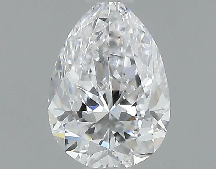 0.7ct Pear D VVS2 Natural Diamond