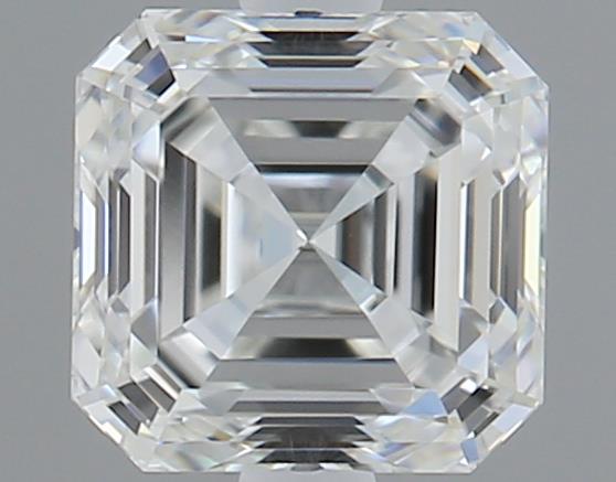 0.72ct Asscher H VVS1 Natural Diamond