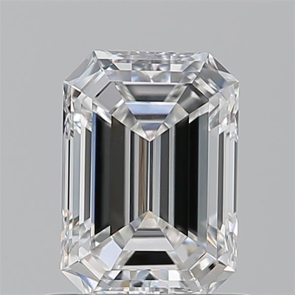 0.9ct Emerald F VS1 Natural Diamond