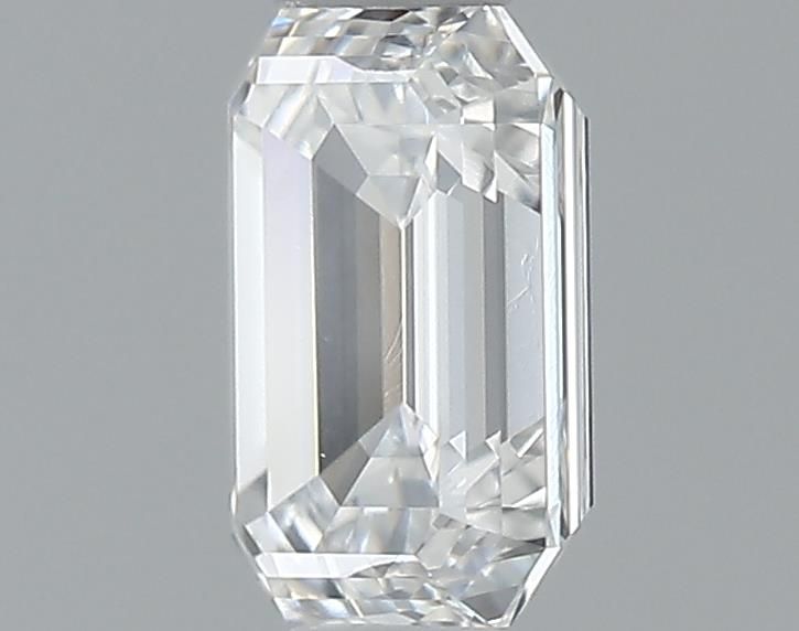 0.71ct Emerald F SI1 Natural Diamond