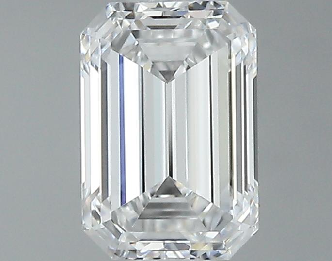 0.77ct Emerald D IF Natural Diamond