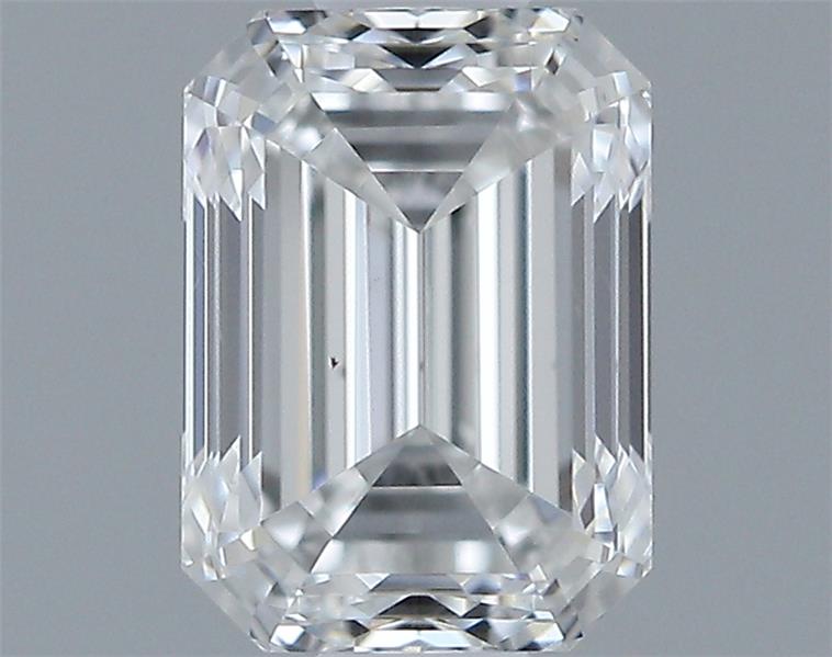 0.7ct Emerald F VS2 Natural Diamond