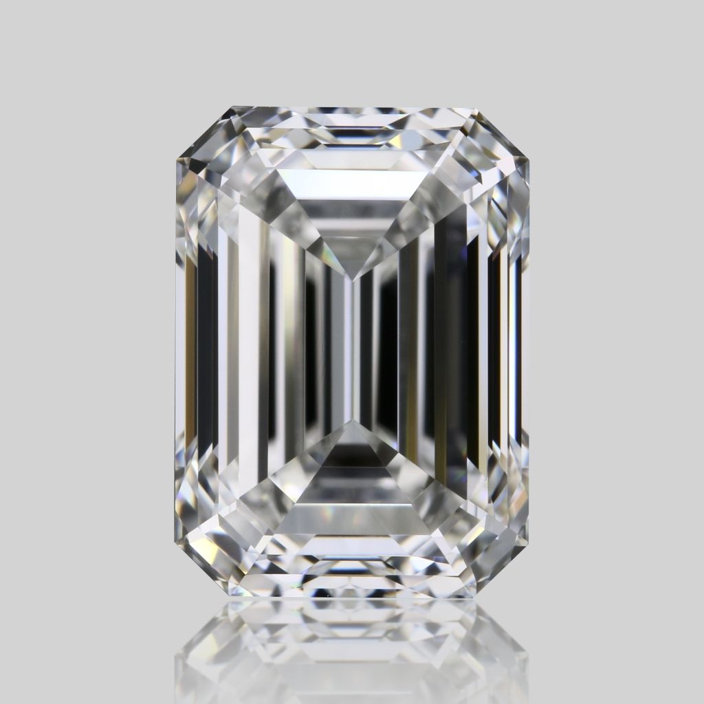 1.71ct Emerald F VVS1 Natural Diamond