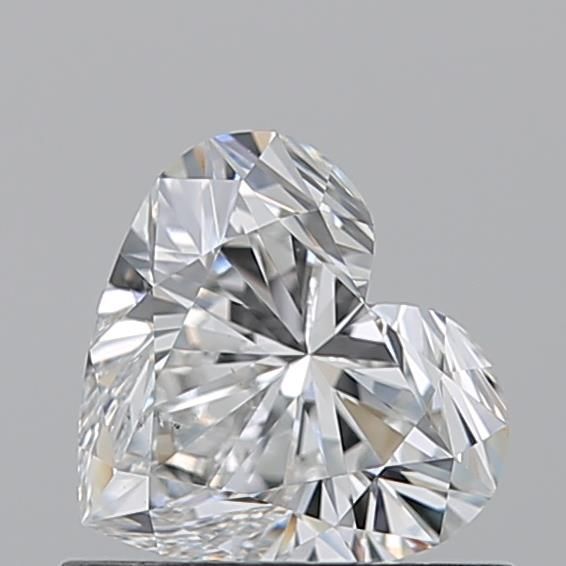 0.7ct Heart E SI1 Natural Diamond