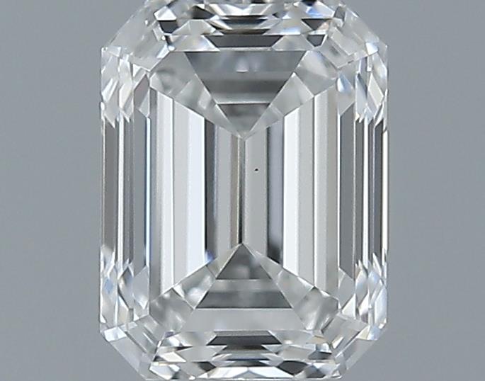 0.6ct Emerald F VS1 Natural Diamond