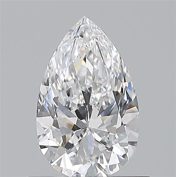 0.66ct Pear D VS2 Natural Diamond