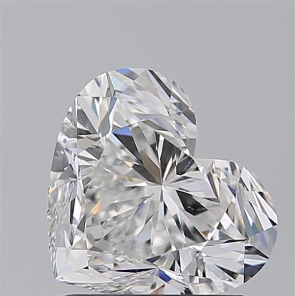 1.7ct Heart F VS2 Natural Diamond
