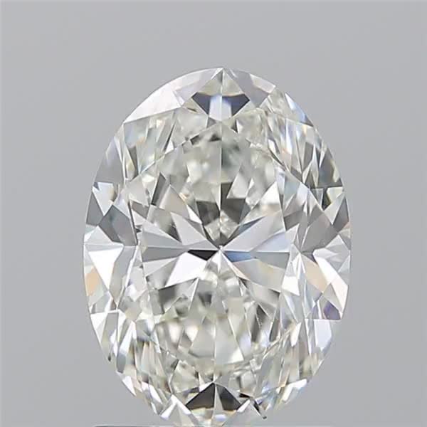 1.7ct Oval I SI1 Natural Diamond