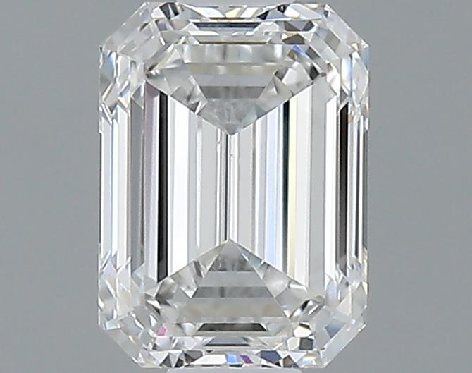 0.81ct Emerald F VS2 Natural Diamond