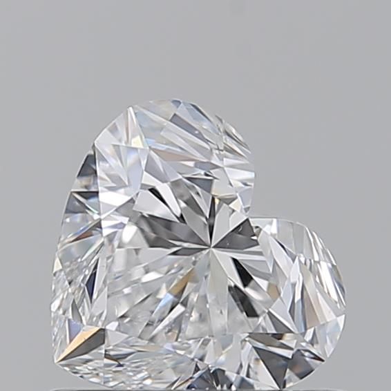0.7ct Heart D SI1 Natural Diamond