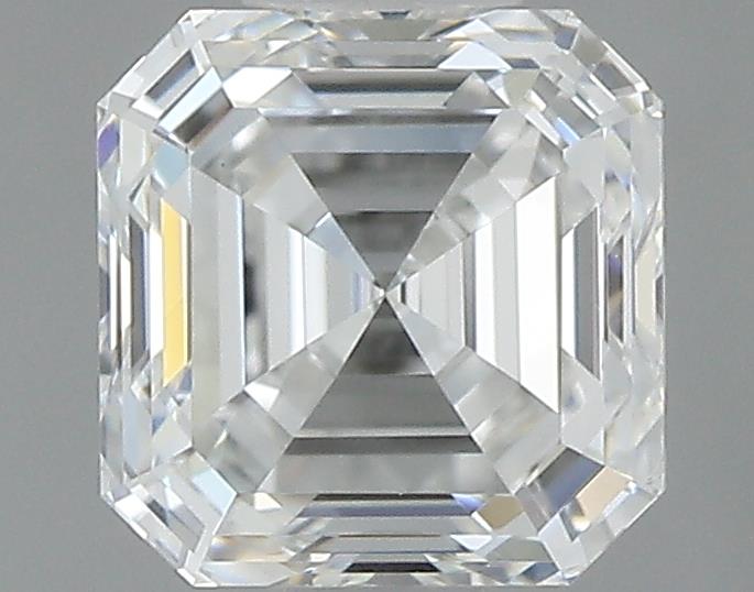 0.71ct Asscher F VS1 Natural Diamond