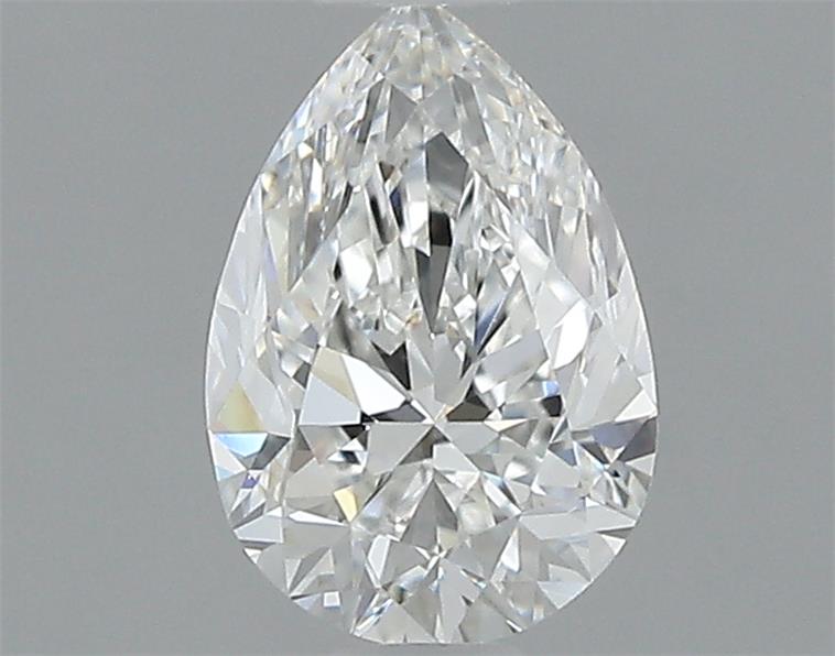 0.8ct Pear F IF Natural Diamond