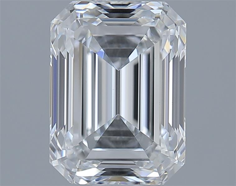 2.01ct Emerald F VVS2 Natural Diamond