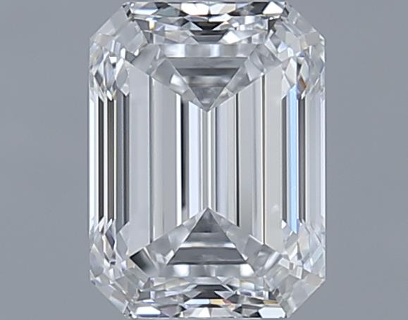 1.01ct Emerald D IF Natural Diamond