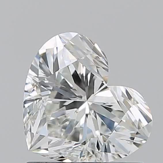 1.05ct Heart I VS2 Natural Diamond