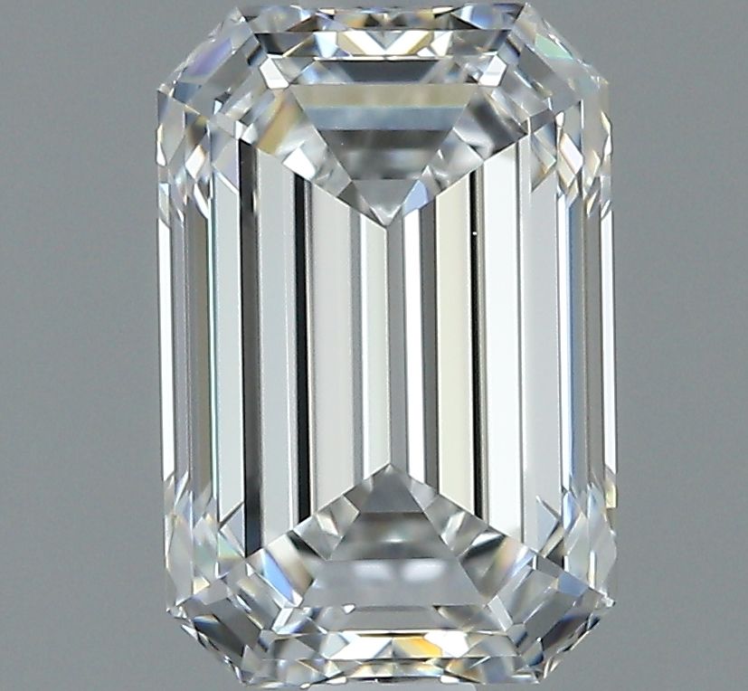1.53ct Emerald F VS1 Natural Diamond