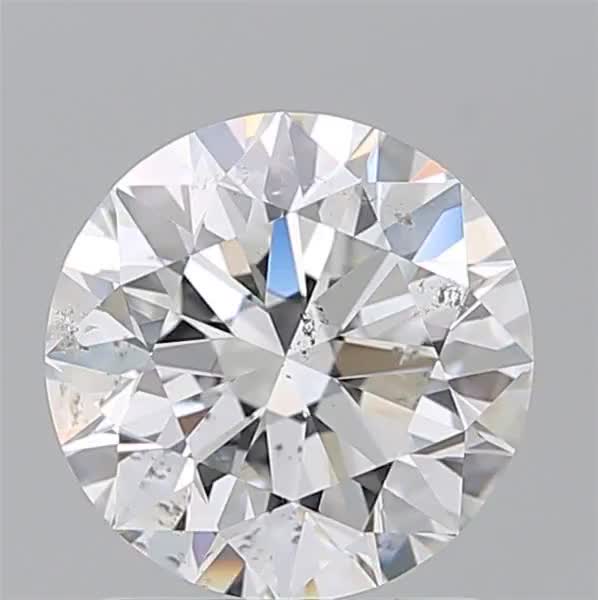1.65ct Round F SI2 Natural Diamond