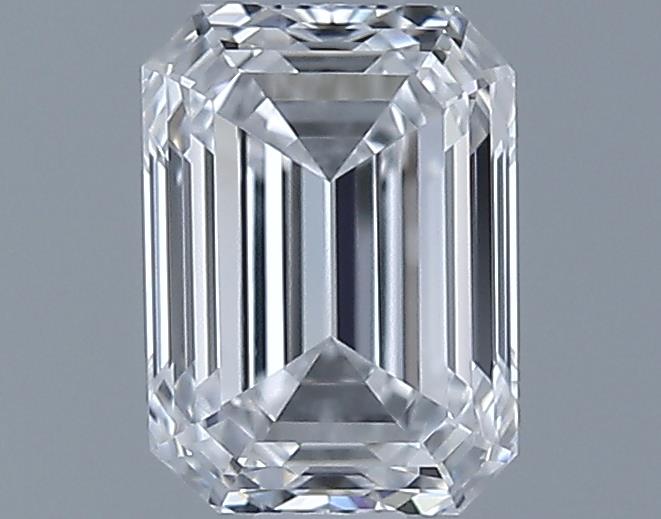 0.9ct Emerald D IF Natural Diamond