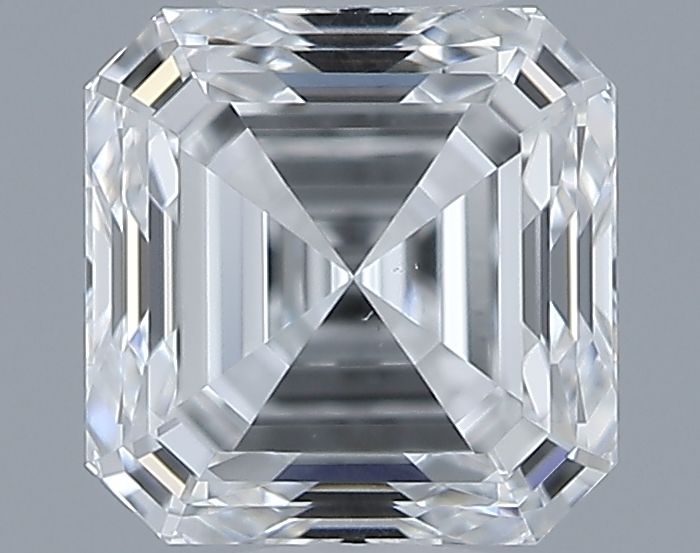 0.73ct Asscher F VS1 Natural Diamond