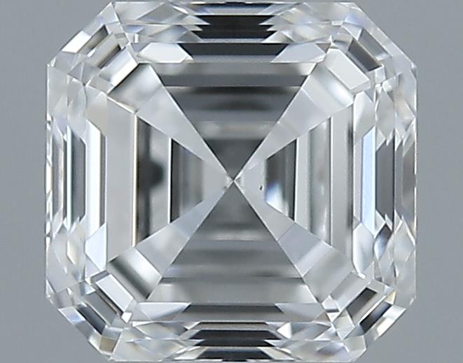 0.8ct Asscher F VS1 Natural Diamond
