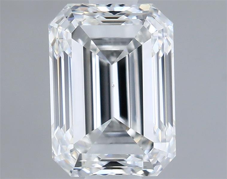 1ct Emerald F VS2 Natural Diamond