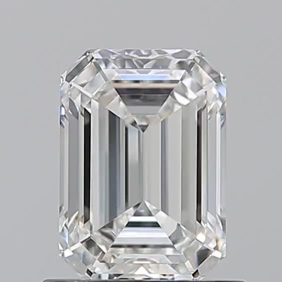 1.01ct Emerald H VVS2 Natural Diamond